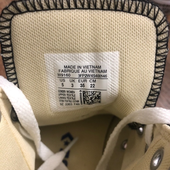 Brand new  black and white Converse All Star Hi - Picture 4 of 4